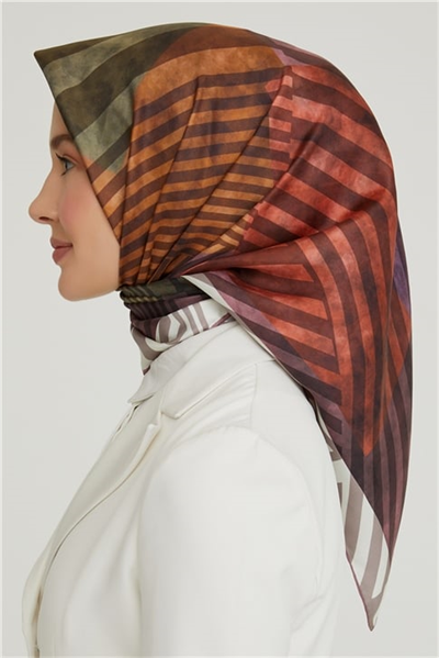 Armine Twill İpek Eşarp 21Ka8642 01