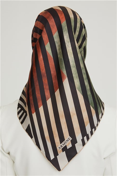 Armine Twill İpek Eşarp 21Ka8642 04