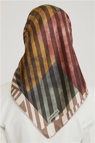 Armine Twill İpek Eşarp 21Ka8642 07