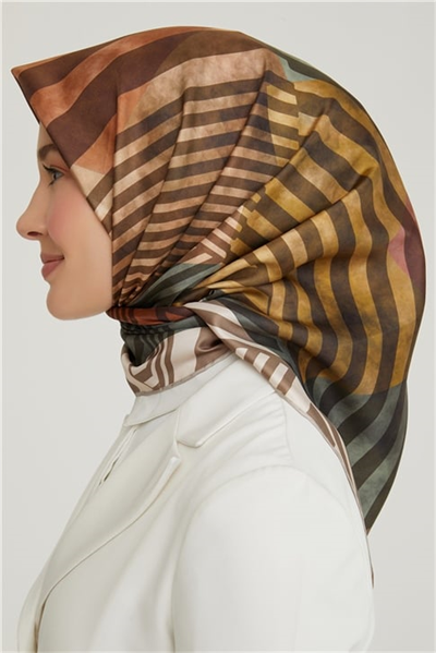 Armine Twill İpek Eşarp 21Ka8642 07