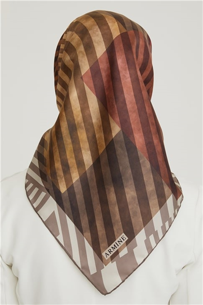 Armine Twill İpek Eşarp 21Ka8642 08