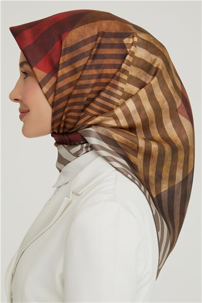 Armine Twill İpek Eşarp 21Ka8642 08