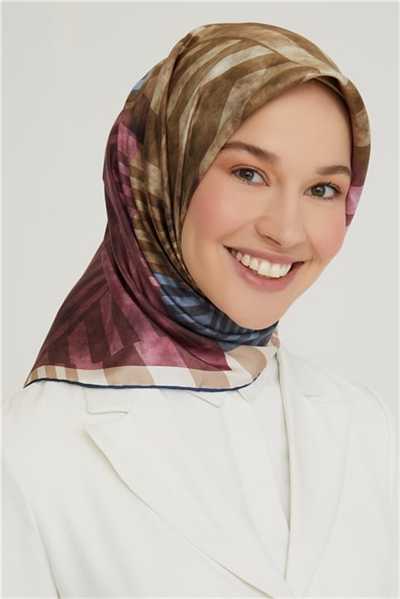 Armine Twill İpek Eşarp 21Ka8642 34
