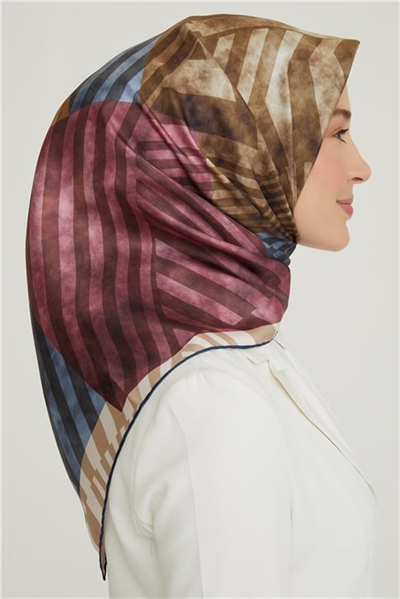 Armine Twill İpek Eşarp 21Ka8642 34