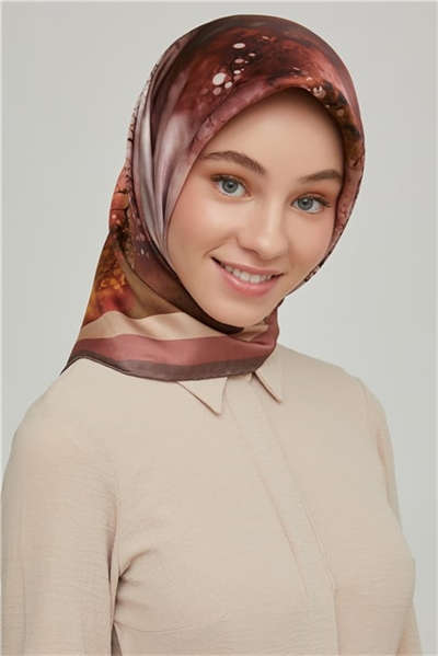 Armine Twill İpek Eşarp 21Ka8643 07