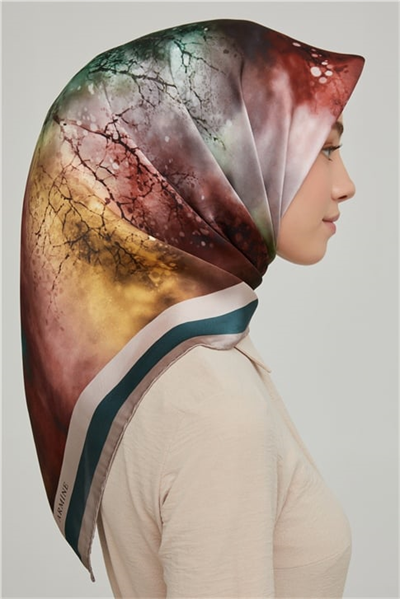 Armine Twill İpek Eşarp 21Ka8643 08
