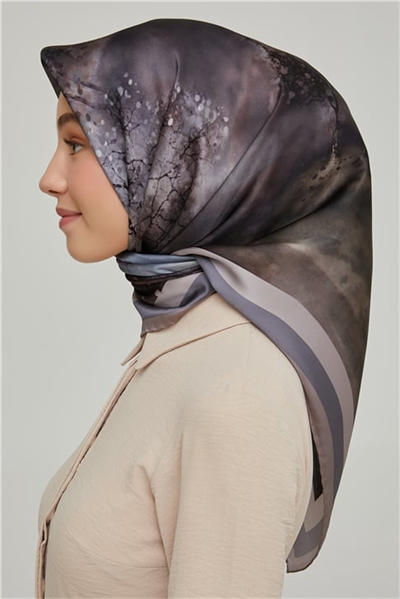 Armine Twill İpek Eşarp 21Ka8643 09