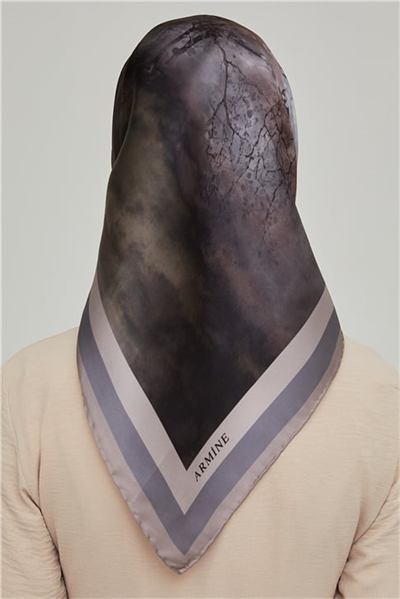 Armine Twill İpek Eşarp 21Ka8643 09