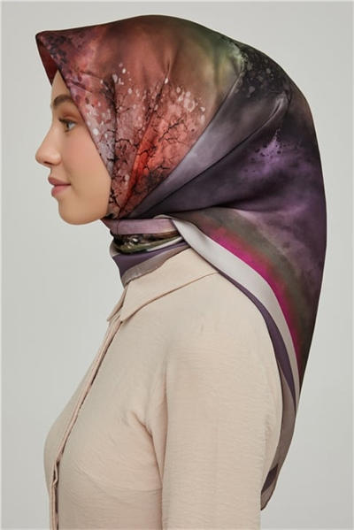 Armine Twill İpek Eşarp 21Ka8643 32