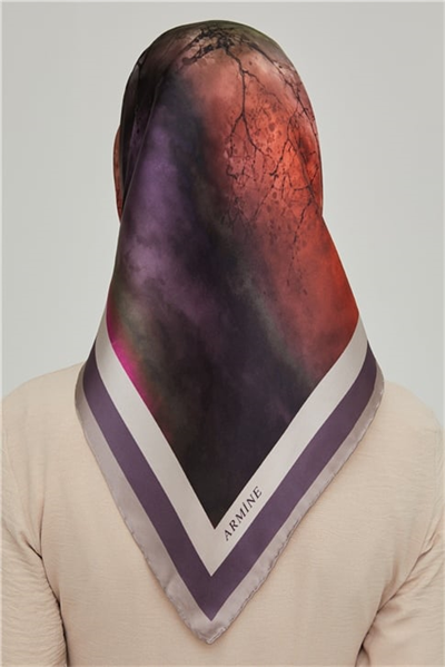 Armine Twill İpek Eşarp 21Ka8643 32