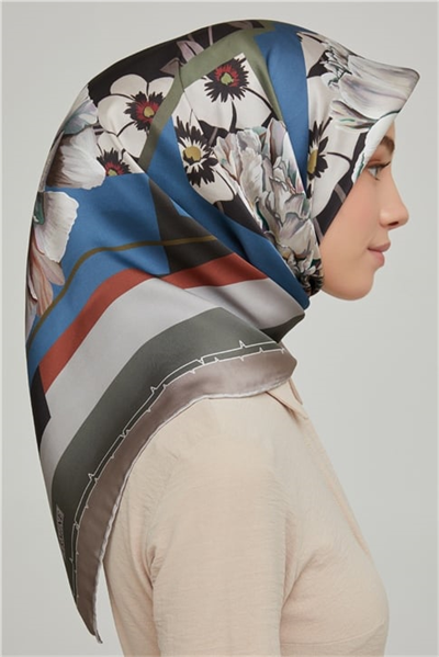 Armine Twill İpek Eşarp 21Ka8644 23