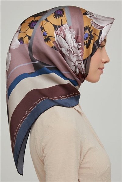 Armine Twill İpek Eşarp 21Ka8644 31
