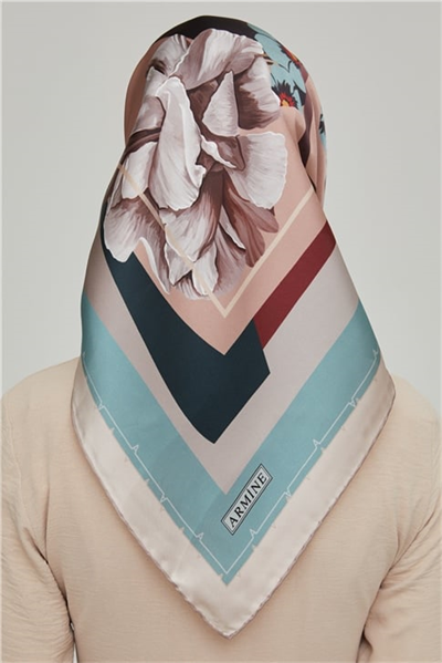 Armine Twill İpek Eşarp 21Ka8644 32