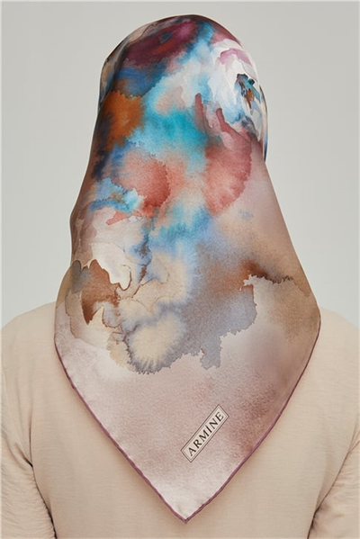 Armine Twill İpek Eşarp 21Ka8645 01