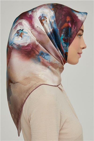 Armine Twill İpek Eşarp 21Ka8645 01