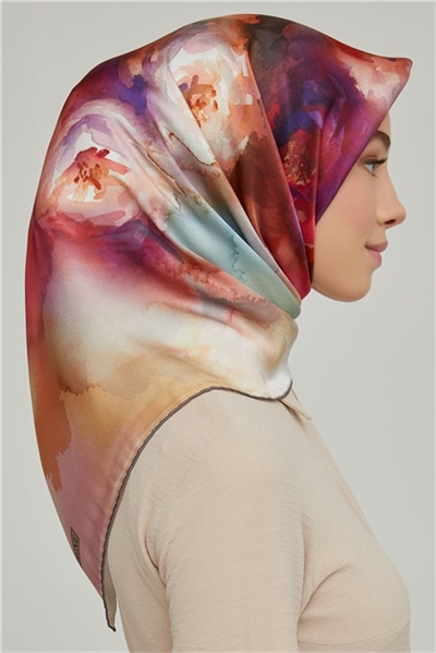 Armine Twill İpek Eşarp 21Ka8645 09