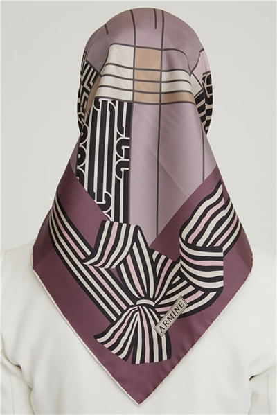 Armine Twill İpek Eşarp 21Ka8647 03