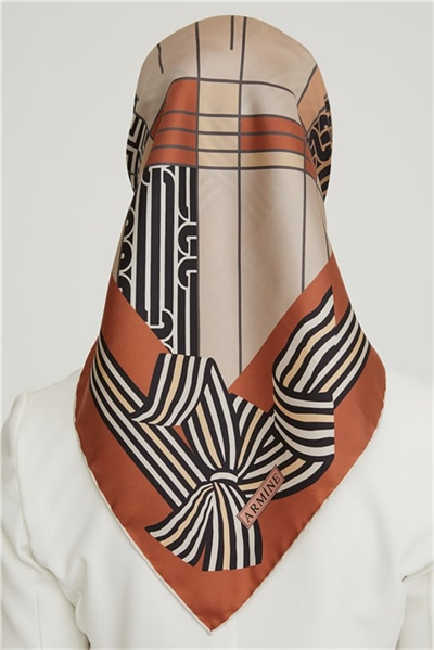 Armine Twill İpek Eşarp 21Ka8647 05