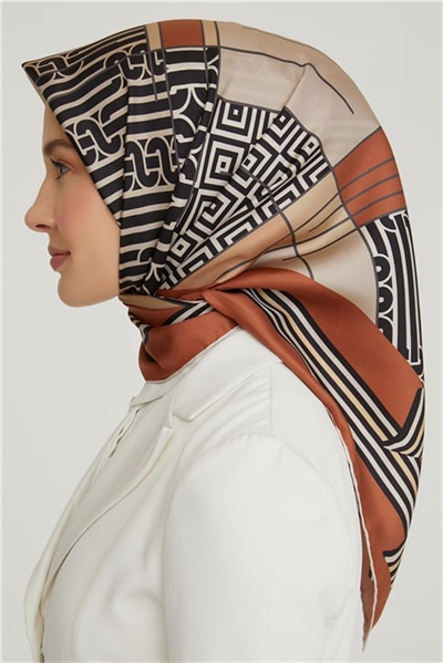 Armine Twill İpek Eşarp 21Ka8647 05