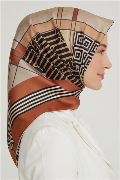 Armine Twill İpek Eşarp 21Ka8647 05