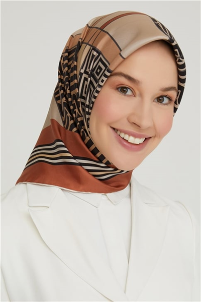 Armine Twill İpek Eşarp 21Ka8647 05