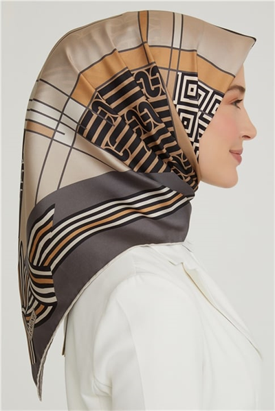 Armine Twill İpek Eşarp 21Ka8647 07