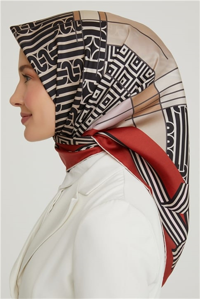 Armine Twill İpek Eşarp 21Ka8647 09
