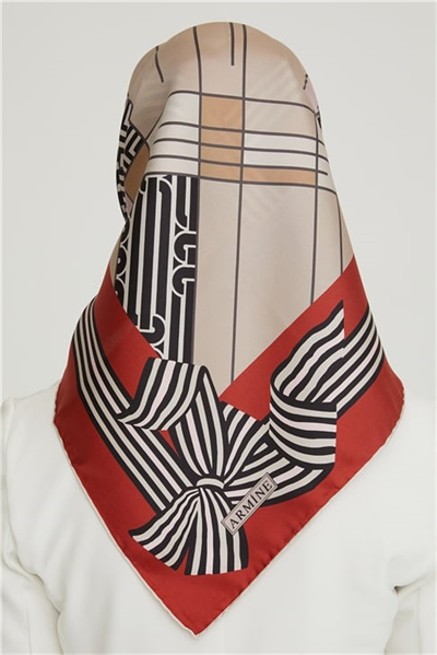 Armine Twill İpek Eşarp 21Ka8647 09
