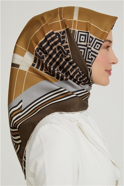 Armine Twill İpek Eşarp 21Ka8647 31