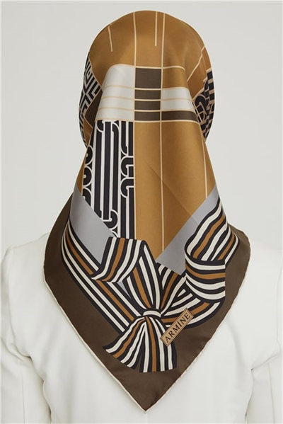 Armine Twill İpek Eşarp 21Ka8647 31