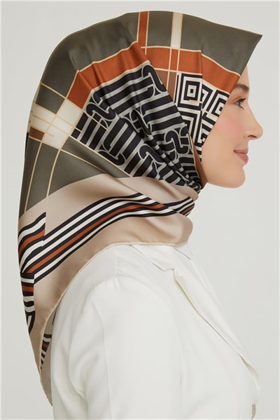 Armine Twill İpek Eşarp 21Ka8647 33