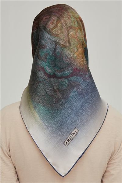 Armine Twill İpek Eşarp 21Ka8648 21