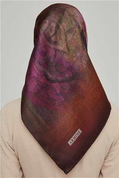 Armine Twill İpek Eşarp 21Ka8648 34