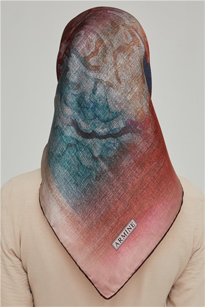 Armine Twill İpek Eşarp 21Ka8648 36