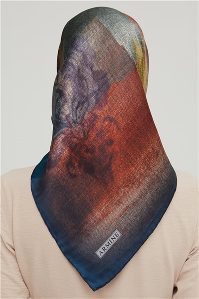Armine Twill İpek Eşarp 21Ka8648 37