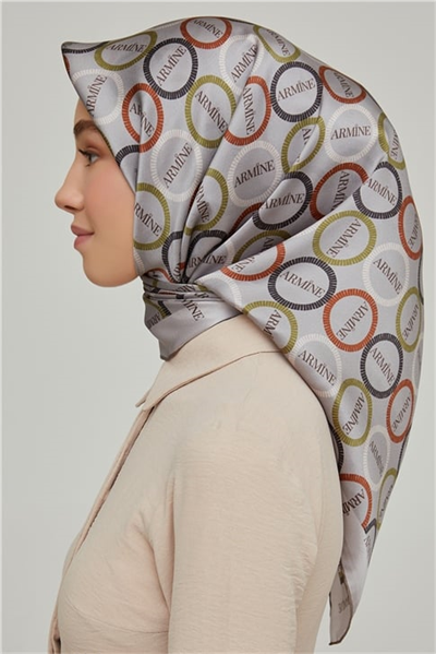 Armine Twill İpek Eşarp 21Ka8649 39