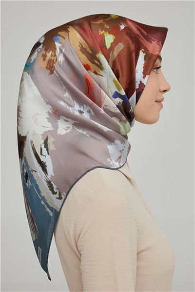 Armine Twill İpek Eşarp 21Ka8651 31