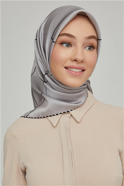 Armine Twill İpek Eşarp 21Ka8655 07