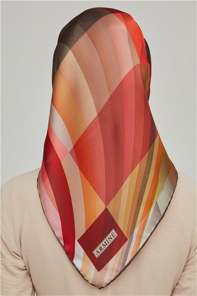Armine Twill İpek Eşarp 21Ka8659 33