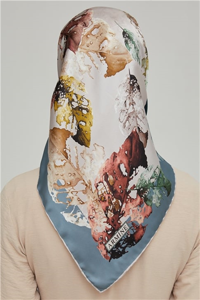 Armine Twill İpek Eşarp 21Ka8663 05