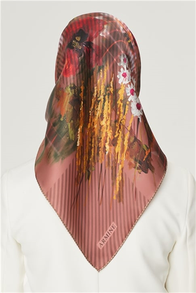 Armine Twill İpek Eşarp 21Y8500 11