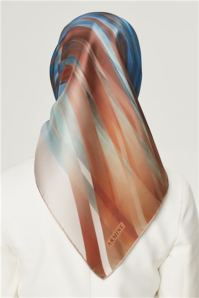 Armine Twill İpek Eşarp 21Y8508 01