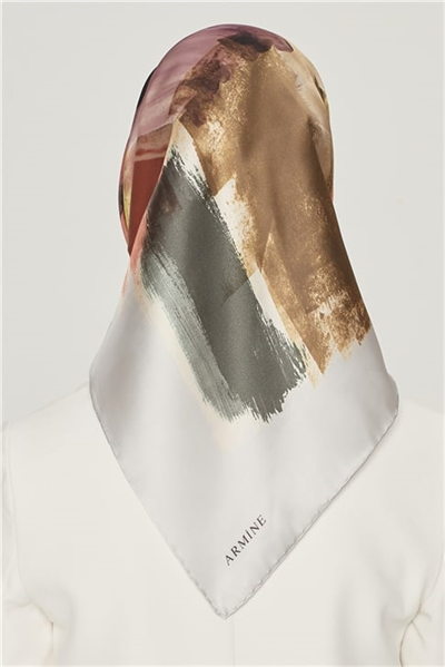 Armine Twill İpek Eşarp 21Y8515 36