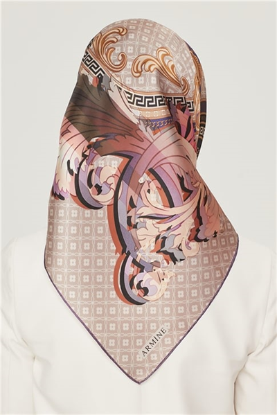 Armine Twill İpek Eşarp 21Y8518 02