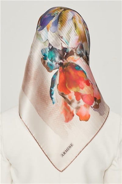 Armine Twill İpek Eşarp 21Y8530 81