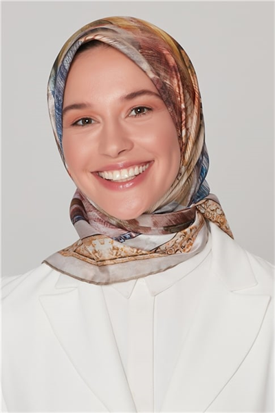 Armine Twill İpek Eşarp 21Y8531 01