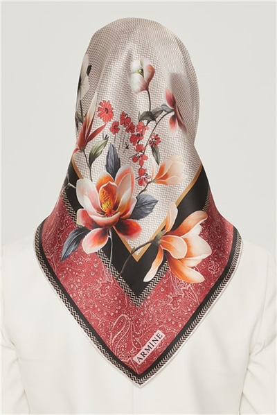 Armine Twill İpek Eşarp 21Y8532 36