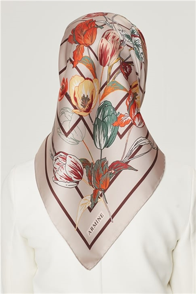 Armine Twill İpek Eşarp 21Y8549 81