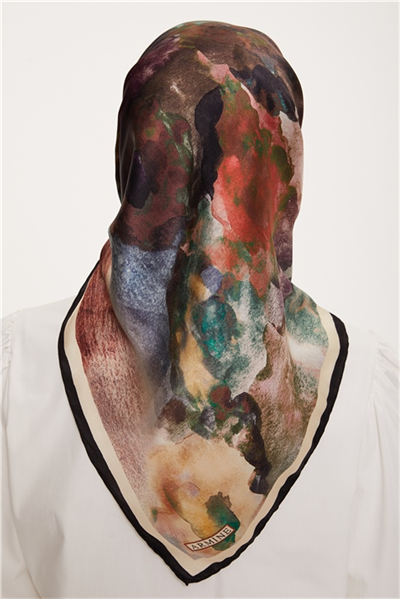 Armine Twill İpek Eşarp 22Ka3223 06