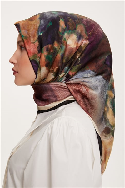 Armine Twill İpek Eşarp 22Ka3223 06